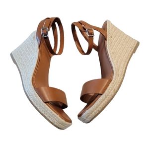 Jute Wedge Sandal Strappy✨️